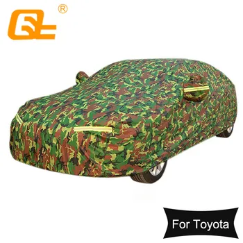 

Winter plus cotton Car Covers Outdoor Waterproof Rain Snow Protection UV Car Umbrella for Toyota Camry Corolla RAV4 Yaris re