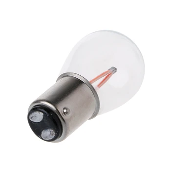 

1157 Bay15d Led Red DRL Auto Car Brake Stop Signal Turn Reverse Tail Lamp S25 L9BC
