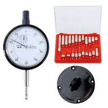 Горячая Распродажа, индикатор циферблата 0-10 мм, наконечник, задний измерительный прибор и 22 шт. наковальня, набор резьбы 2,5 мм