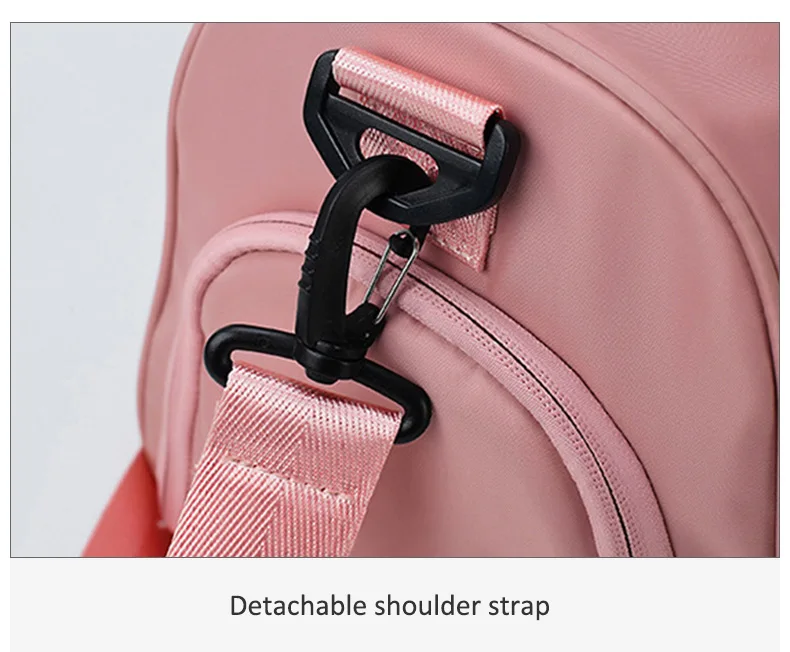 Fashion Gym Training Fitness Bag Women High Capacity Waterproof Travel Dry Wet Yoga Mat Bags Luggage Shoes Storage Shoulder Pack