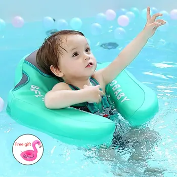 

Children Swimming Ring Solid No Inflatable Floating Swimming Water Toy Adjustable Safety Strap Swim Trainer Baby float Swimming