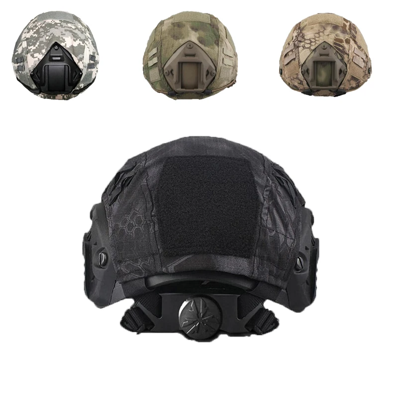 Hunting Camouflage Tactical Kryptek Helmet Cover for OpsCore FAST PJ