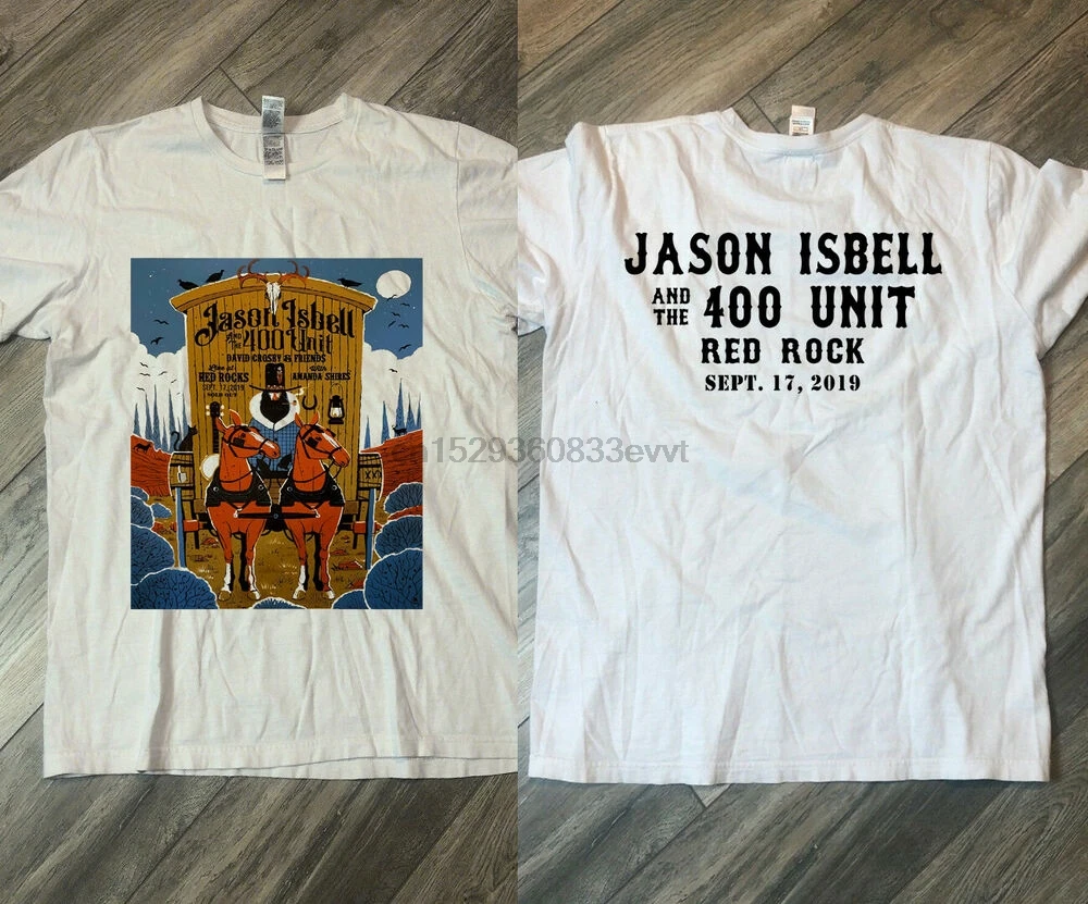 Футболка jason isbell and the 400 unit red rock 17 сентября 2019|Футболки| |