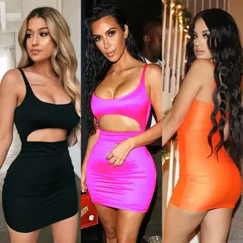 

UK Sexy Women Sleeveless Backless Bodycon Holiday Ladies Summer Club Beach Dress