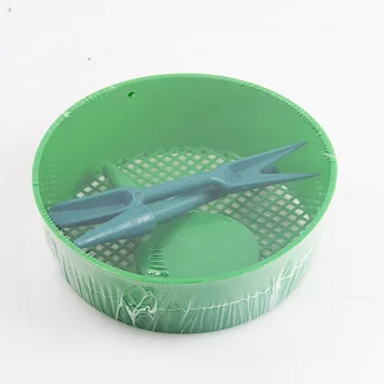 

6 Adjustable Size Seed Sowing Seedlings Hole Puncher Garden Planter Gardening Supplies Hand Held Flower Plant Seeder