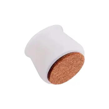 

4pcs Universal chair leg caps Round Table Foot Cover Socks hole plugs Silicone Anti Scratch Furniture Feet Floor Protector pad