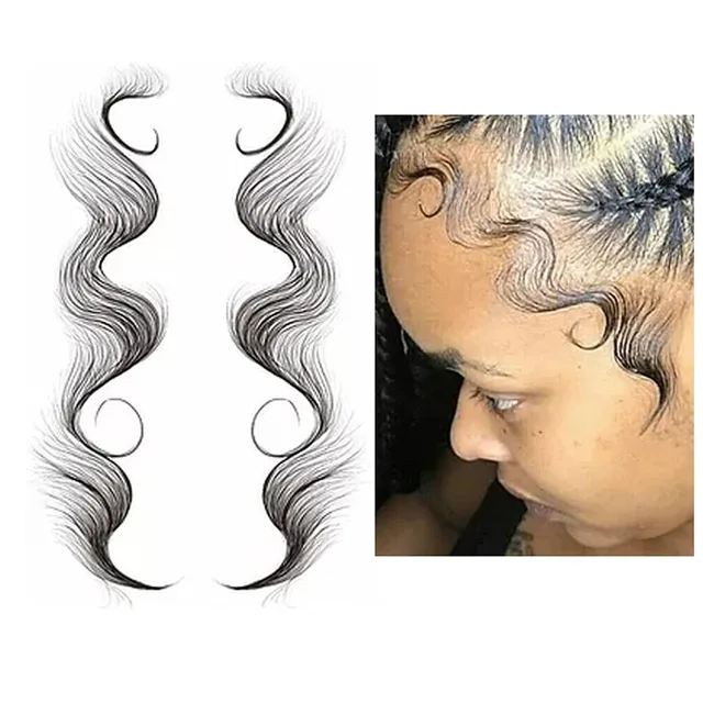 Temporary Tattoo Edges Hair ( 4PCS ) Worth Buy Store