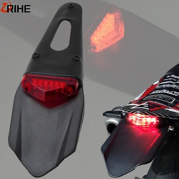 

Motorcycle Turn Signal Brake Led Light Moto License Plate Holder Tail Lamps For SUZUKI RM-Z 450 250 RM 85 L DR-Z 125 400S DR650S