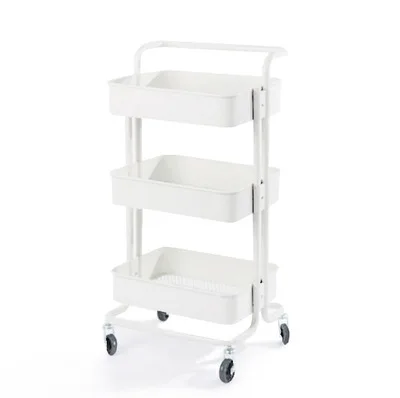 

Small Bubble Instrument Stroller Carbon Steel Storage Shelf China Mobile Tool Car Cupping Jar Beauty And Hair Trolley Skin Tube
