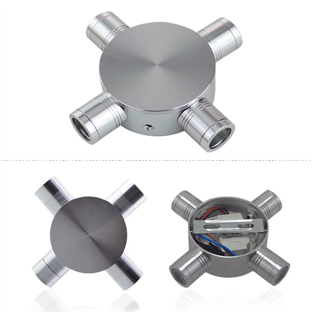 Современный алюминиевый светодиодный настенный светильник DBF 4 Вт RGBWW