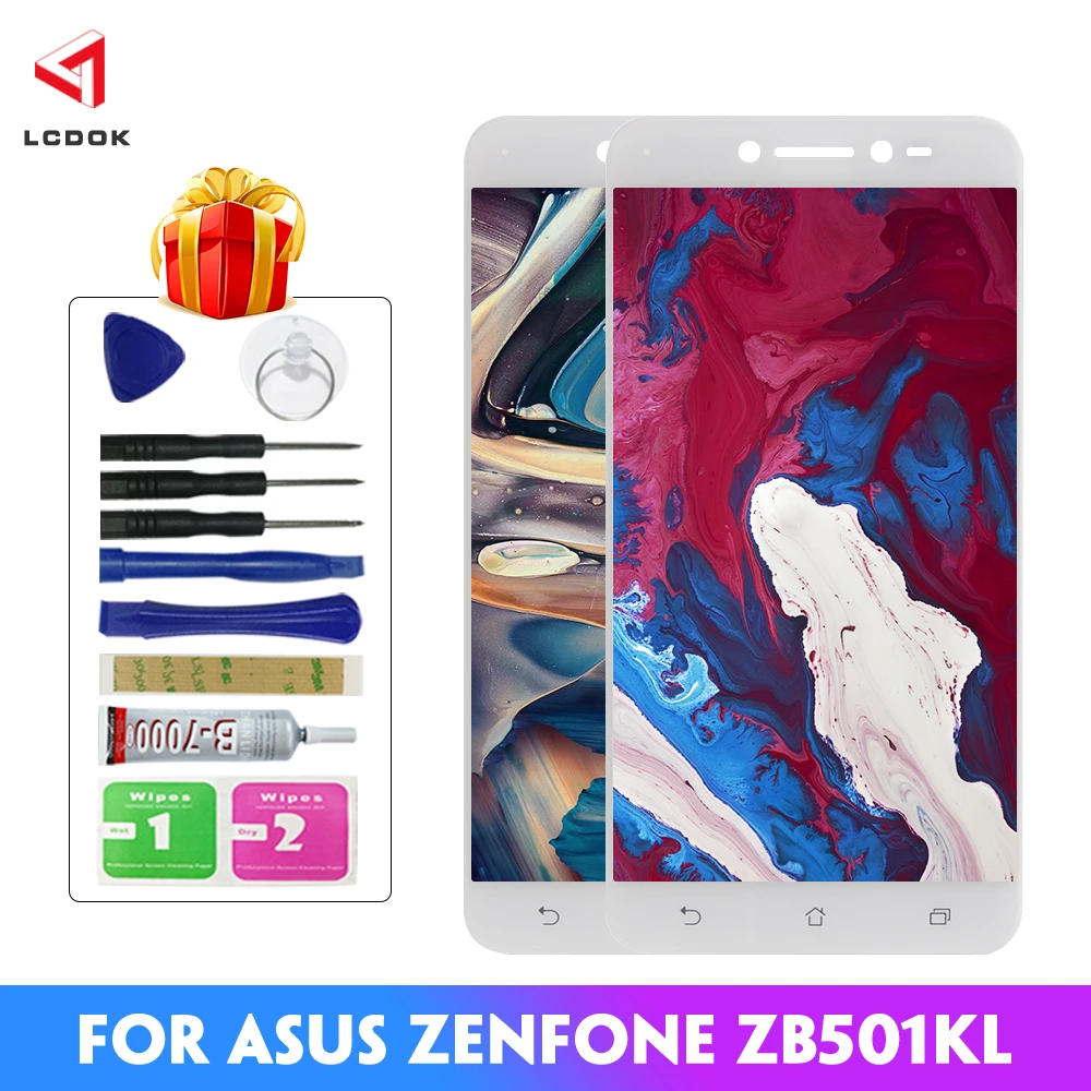 100% тестирование ЖК-дисплей для Asus Zenfone Live ZB501KL X00FD A007 Дисплей кодирующий
