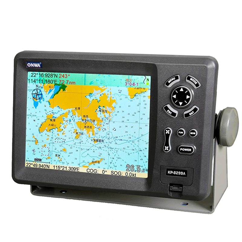 Kp8299a 8inch Gps Chart Plotter With Class B+ Ais Transponder Boat