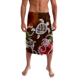 Customized On Demand Indigenous  Painting Art Island Wear HD Print Fashion Fitted Polynesian Tribal Clothing