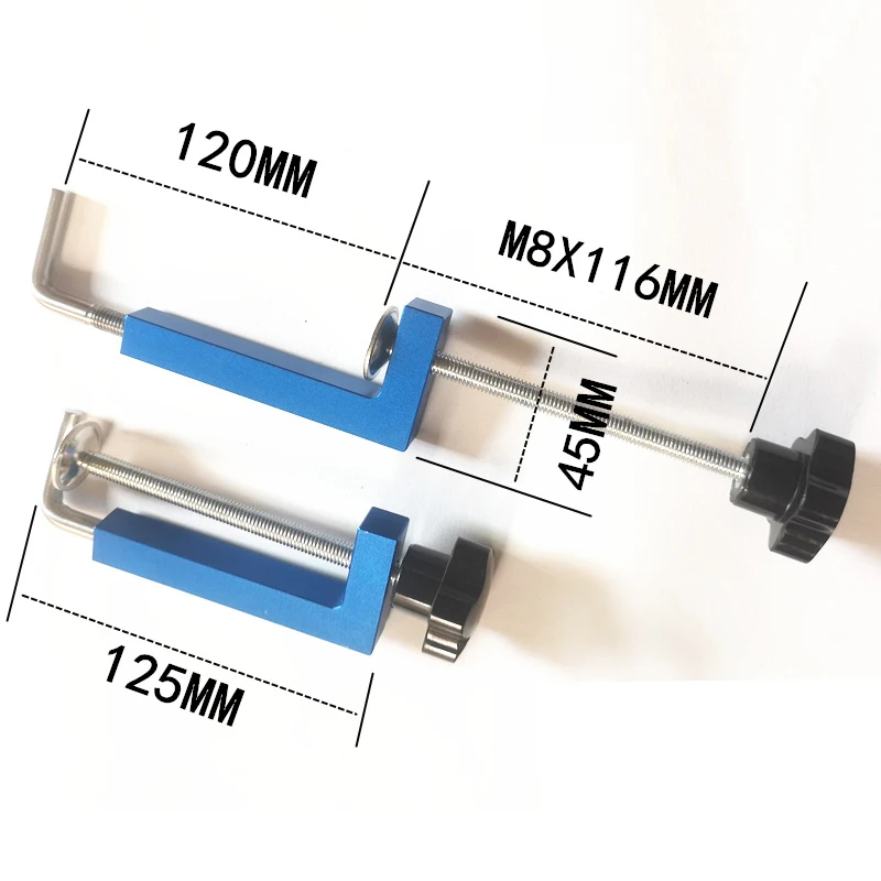 Деревообрабатывающий зажим G зажим регулируемые фиксированные зажимы позиционирования панель фиксирующий Зажим под прямым углом 90 градусов l-образное вспомогательное крепление - Цвет: 120mm Clamp