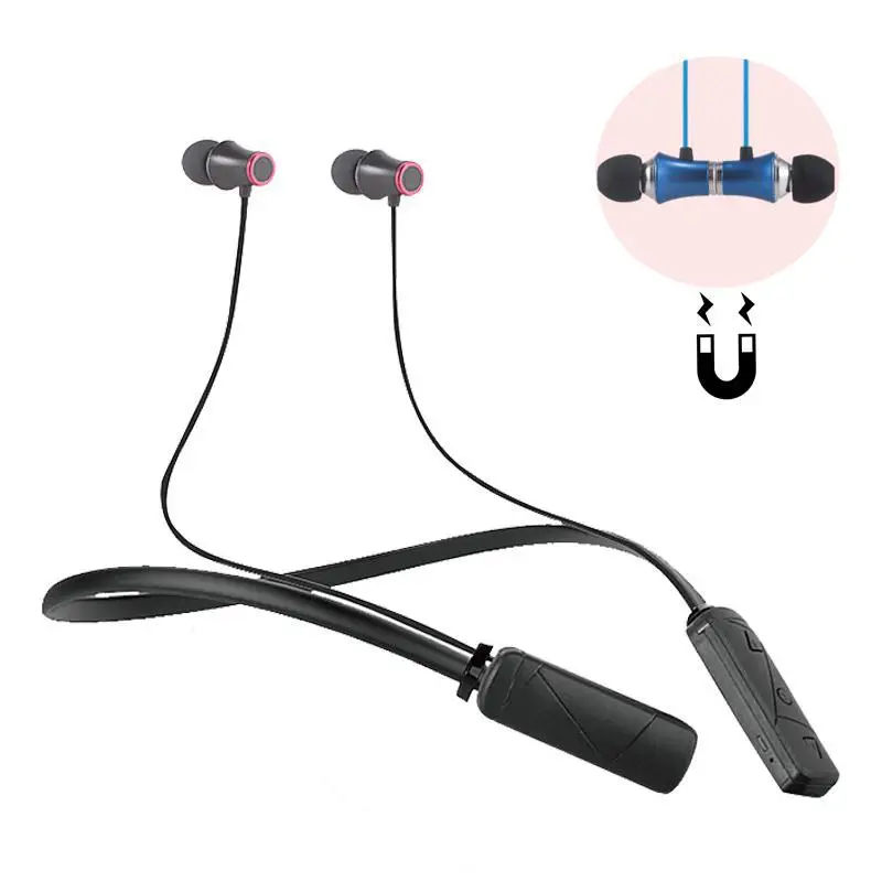 HWS-610 Bluetooth наушники с басами, Спортивные Беспроводные наушники с микрофоном, магнитная стереогарнитура Для iPhone xiaomi
