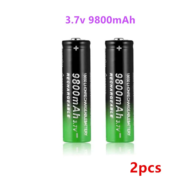 18650 Батарея высокое качество 9800mAh 3 7 V литий ионных батарей Перезаряжаемые для