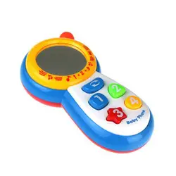 Профессиональная обучающая игрушка детский музыкальный телефон детские игрушки со звуком и светом красочные учеба детский сотовый