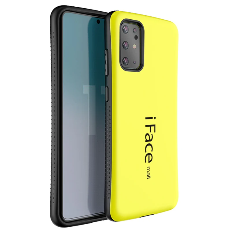 iFace Mall Bumper Shockproof Phone Case For Samsung S20 Ultra S20+ 5G Case For Samsung S9 S10E S10 PLUS S10 Lite Back Cover Case iFace Mall Bumper Shockproof Phone Case For Samsung S20 Ultra S20+ 5G Case For Samsung S9 S10E S10 PLUS S10 Lite Back Cover Case
