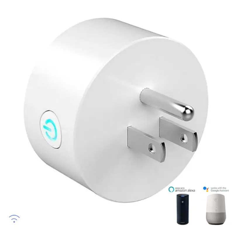 Smart US Plug WiFi розетка приложение дистанционное управление переключатель для Alexa Google Home 517A