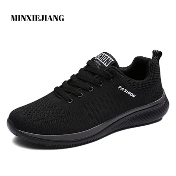 

MINXIEJIANG pring and autumn mesh trend shcasual oes men's shoes running shoes lightweight comfortable breathable hiking shoes