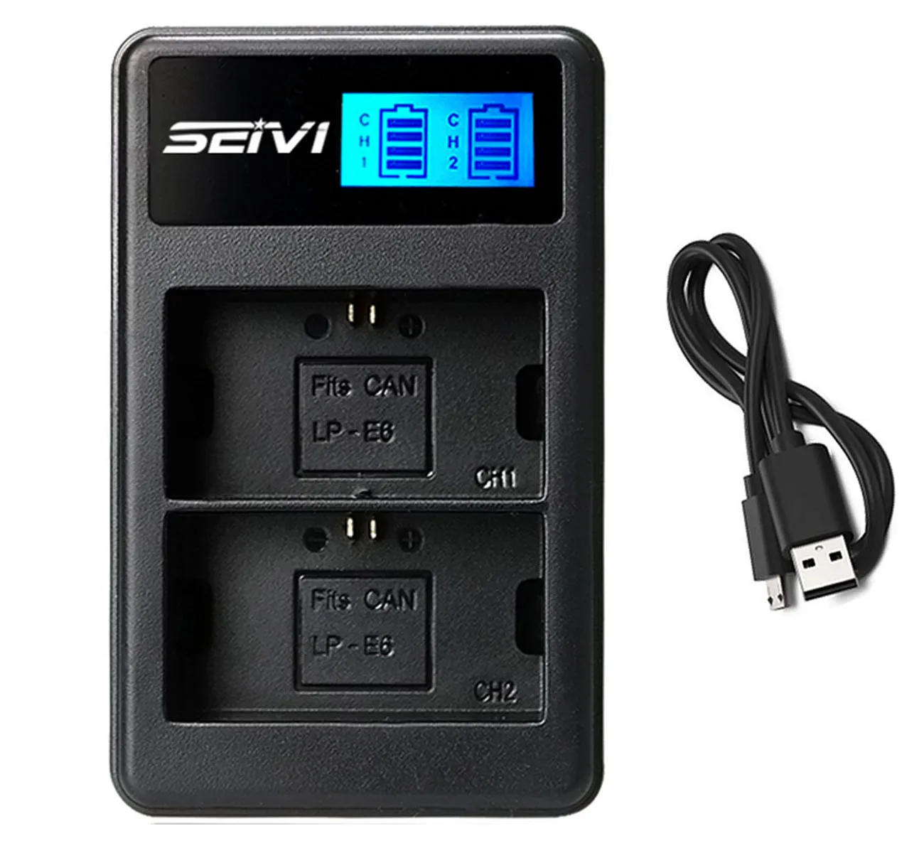 LCD USB Dual Battery Charger for Canon EOS 5DS 5DSR R EOS5DS EOS5DSR 5D Mark III EOS5D IV DSLR Digital SLR Camera | Электроника