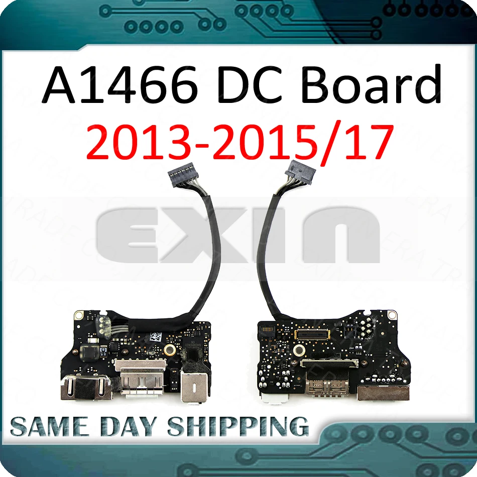Подлинный ноутбук A1466 I/O 10 шт./лот USB разъем для наушников плата Macbook Air 13 2013 2014 2015 2017 год полное