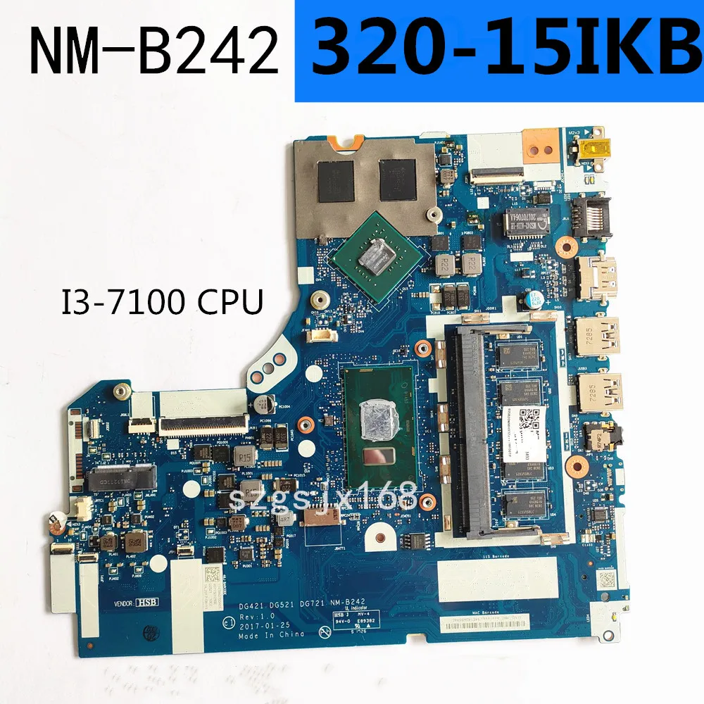 NM-B242 ноутбук материнская плата для ноутбука lenovo ideapad 320-15ikb 320-17ikb оригинальный 4gb-ram