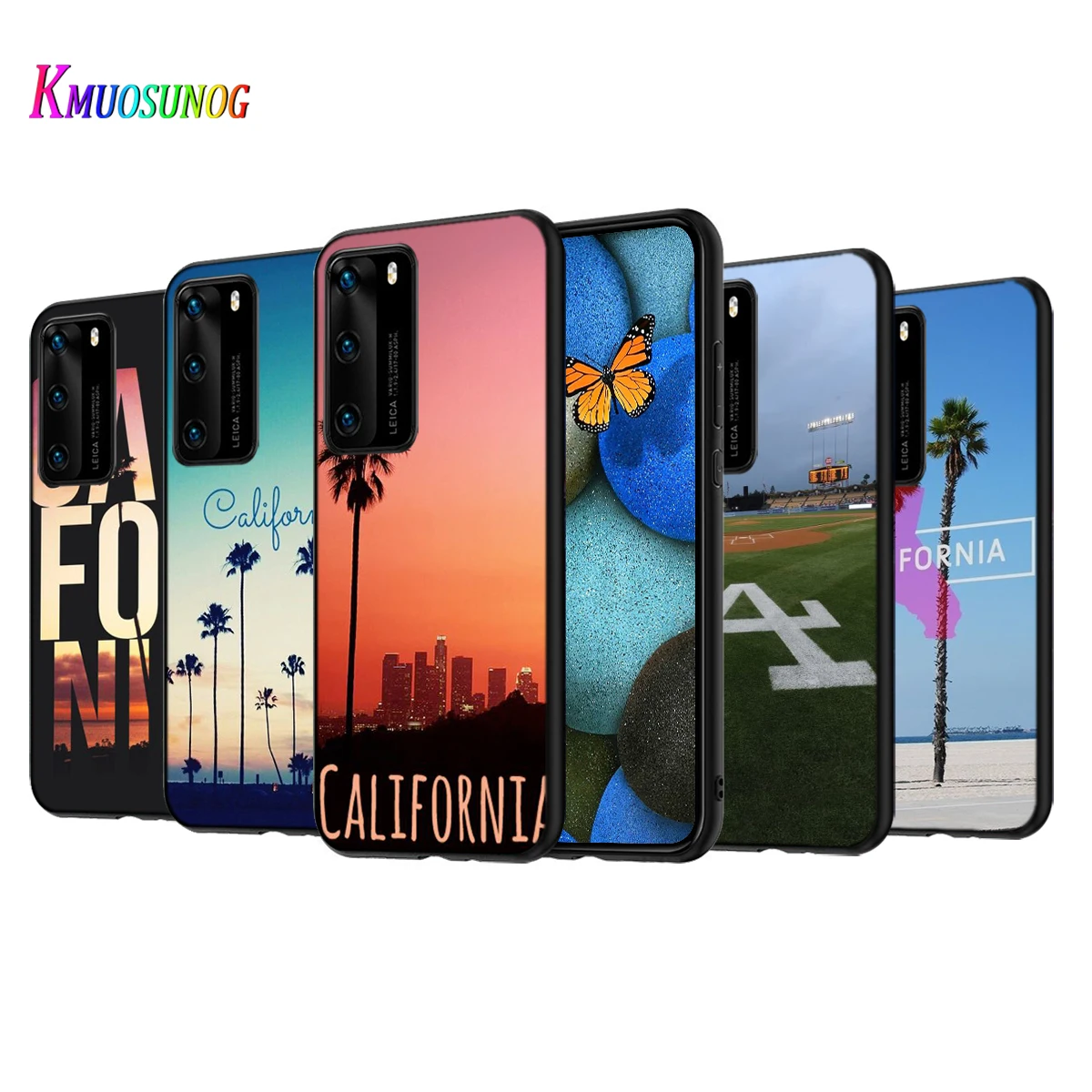 Силиконовый чехол для Huawei P50 P40 P30 P20 Pro P10 P9 F8 Lite E Plus 2016 | Мобильные телефоны и