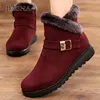 No-slip comfortable winter boots women shoes 2022 new zipper solid plush warm women ankle boots casual shoes woman snow boot ► Photo 2/6