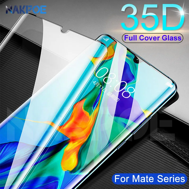 

35D Protective Glass For Huawei Mate 30 20 Pro 30 Lite 20X Screen Protector For Mate 20 10 9 Lite Pro Safety Tempered Glass Film