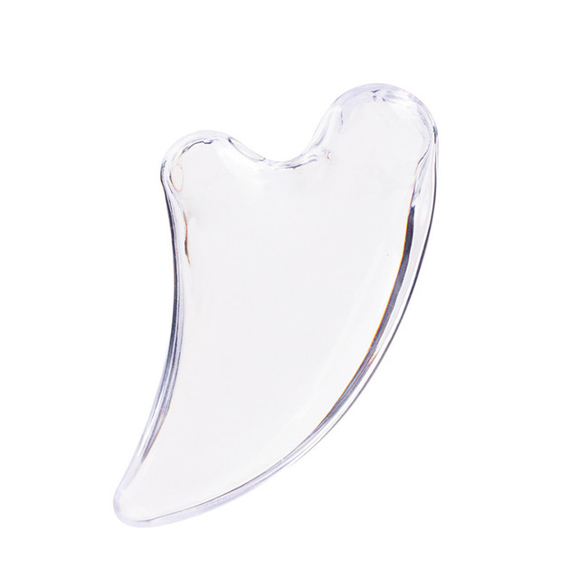 Crystal Gua sha Plate Scraping Board Facial Massage Guasha Plate Face Massager Scrapers Tools For Face Neck Back Body