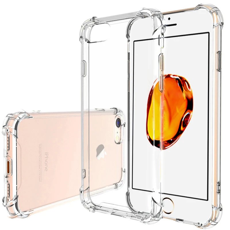 

Transparent Protection Silicone Cases For iPhone 6 6s 7 8 Ultra Thin Soft TPU Cover For iPhone 6 6s 7 8 Plus Phone Back Shell