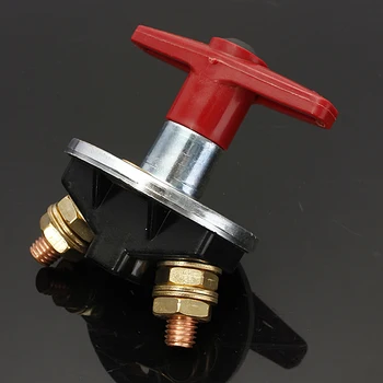 

12V-60V 200A Fixed Handle Key Battery Disconnect Rotary Power Isolation Cut Off Switch Car Marine Truck Boat