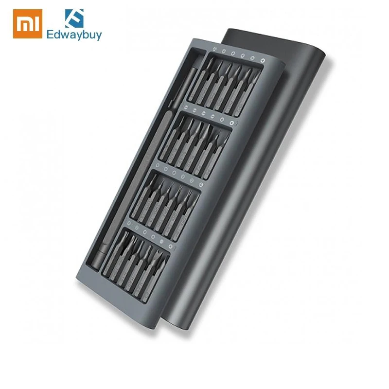 Оригинальный комплект прецизионных отверток Xiaomi Mijia × Wiha 24 в 1 60HRC магнитные биты