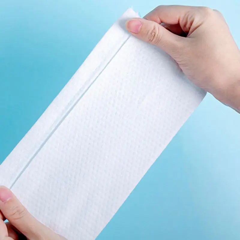 1 упаковка одноразовое полотенце для лица Хлопок сухое влажное использование подушечки для макияжа для путешествий на открытом воздухе