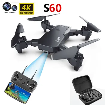 

S60 Drone RC Quadcopter HD 4K Dual Camera WiFi FPV Drones Height Keep Helicopter Kids Toys Children Gift