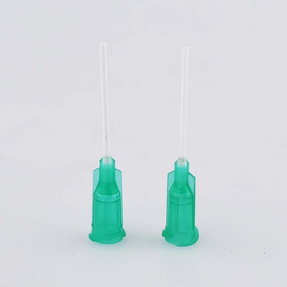 Игла для дозирования клея 18 г полипропиленовая Гибкая игла длиной 25 мм (1 дюйм)