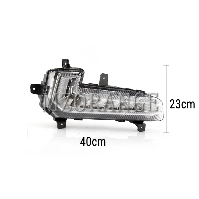 Противотуманный светильник s светодиодный DRL для Chevrolet Malibu XL- Противотуманные фары головной светильник s противотуманный светильник дневные ходовые огни противотуманный светильник s головной светильник - Цвет: L