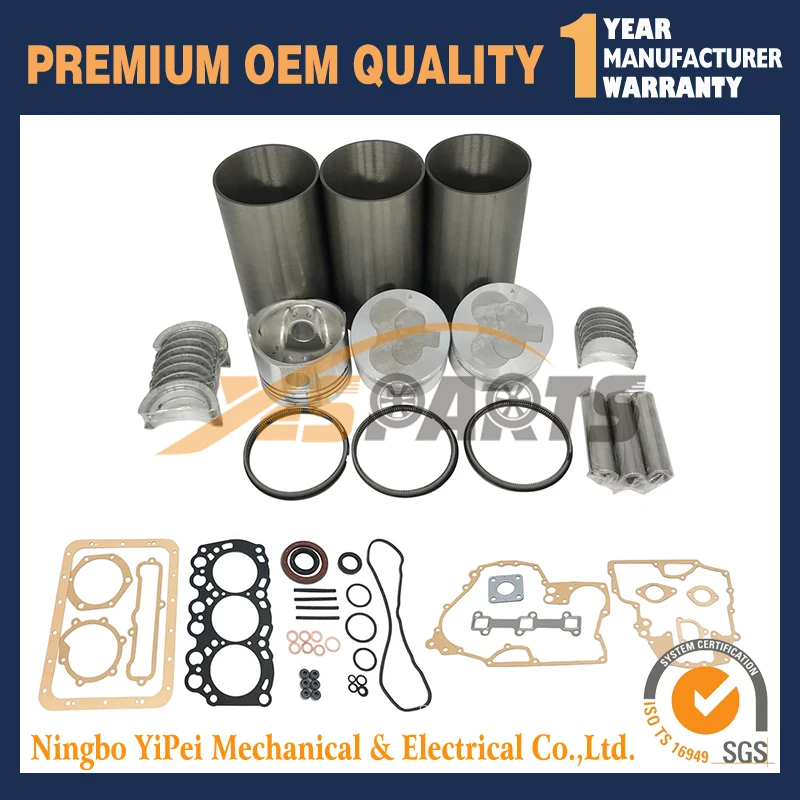 L3e Overhaul Rebuild For Mitsubishi Engine Parts L3e Repair Kit Piston