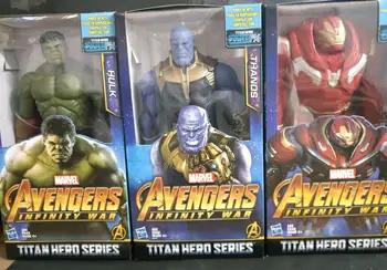 

Marvel Avengers Superheroes Hulkbuster Hulk Thanos PVC action figure 12 "28cm
