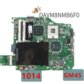

New Notebook Motherboard For DELL Vostro 1014 For DAVM8NMB6F0 0VV4DF GM45 DDR2