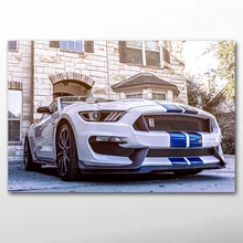 Ford Shelby Mustang Sport Car обои Постеры-холсты и репродукции, настенное искусство картины для декора гостиной