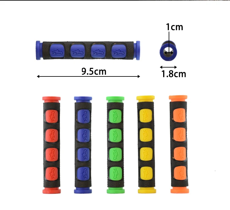 Мотоцикл Ручка Бар часть внедорожный клаксон мотоцикла рукоятка противоскользящая резиновая крышка рулевые перчатки Модификация аксессуары