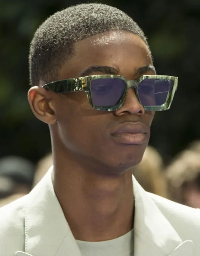 AIMISUV, плоские квадратные солнцезащитные очки больших размеров, женские модные ретро очки с заклепками, мужские винтажные очки с большой оправой UV400
