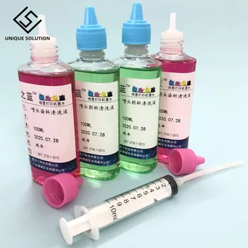 

100ML Print Head cleaner cleaning solution liquid fluid for HP EPSON CANON BROTHER Inkjet Printer 302 301 21 Cartridge