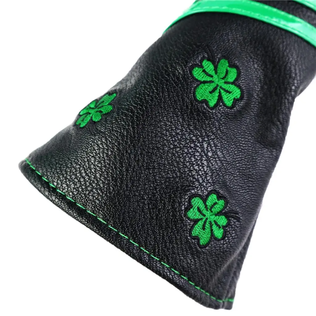 Premium PU Golf Woods Headcover Waterproof 460cc Fairway Driver Head Cover Protector Golf Equipment