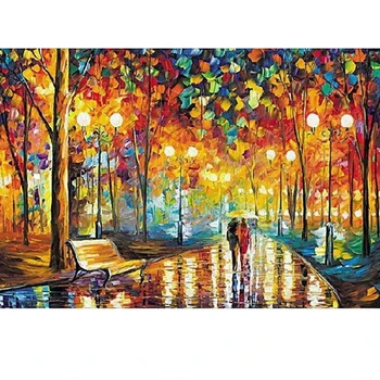 

DIY Handmade Pasted Night Walk Diamond Painting Kits Arts Home Decor