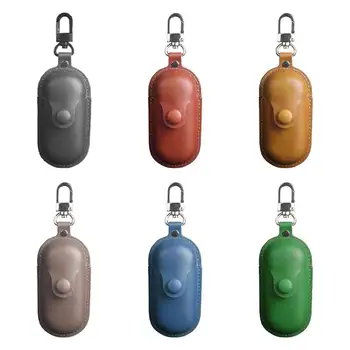 

Earphone Case For Huawei Freebuds 3i Earphones Leather Protective Case Shockproof Protection Cover Anti-Lost With Key Chain