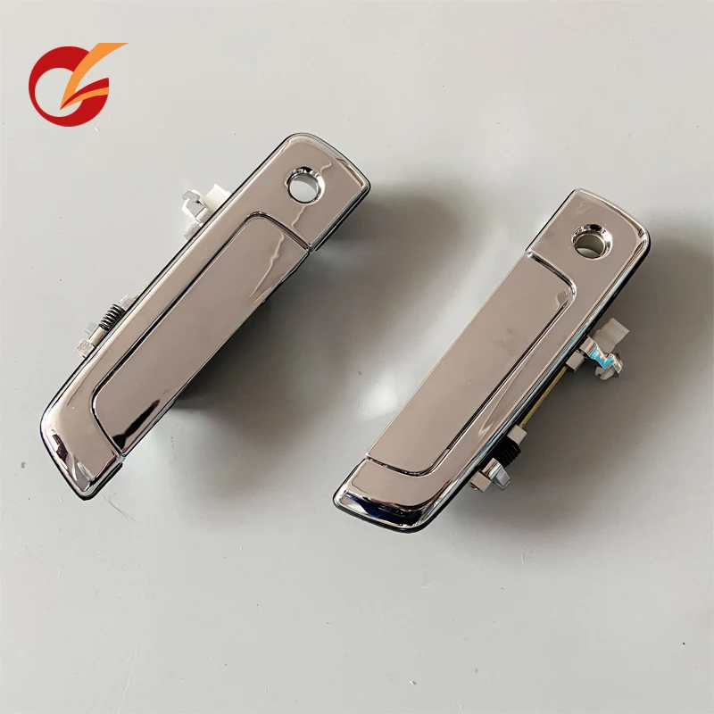 Передний внешняя дверная ручка хромированный для 2001-2004 Chrysler Sebring 01-05 Dodge Stratus 97-04