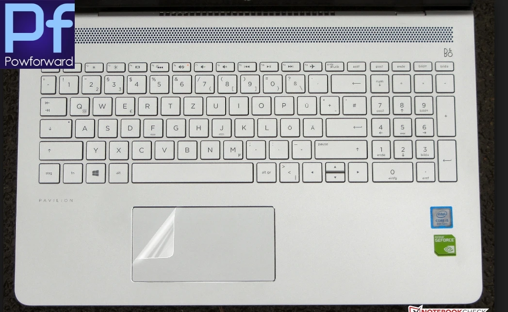 

Matte Touchpad film Sticker Trackpad Protector for Hp Pavilion 15 15-da series 15-da0017tu 15-da0004tu etc TOUCH PAD